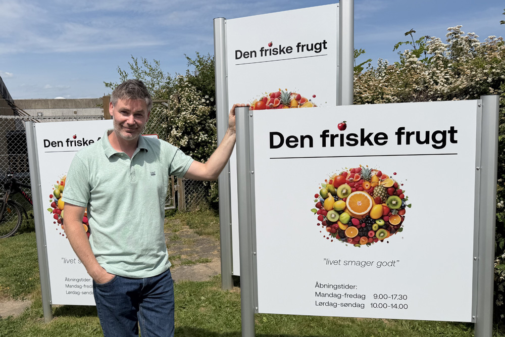 Reklameskilte i færdselstavlekvalitet